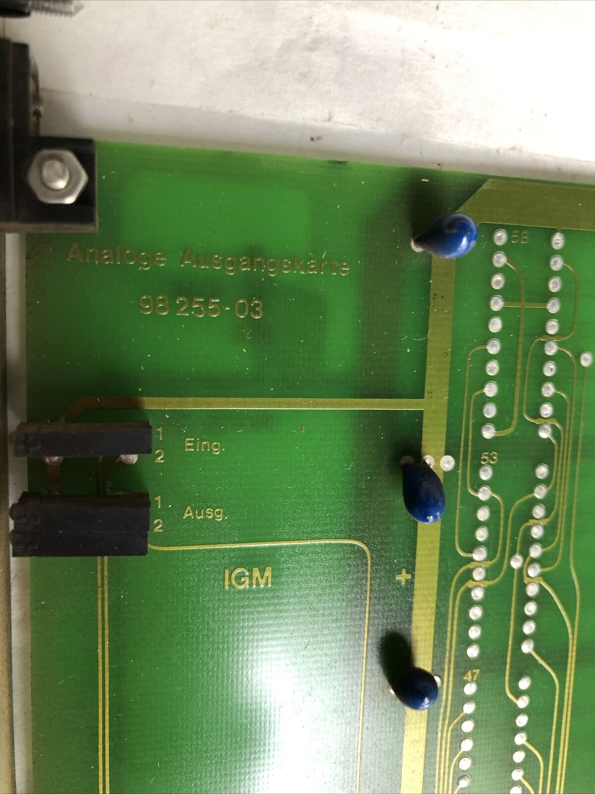 Igm 22D071,98 255,98 255-03 Welding Robot Circuit Board,Fm