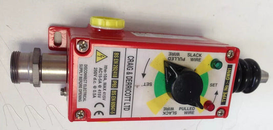 New Control Devices Gwn1 Emergency Stop Pull Switch Gwn1-50-Pw6-12-Il Craig,Fd