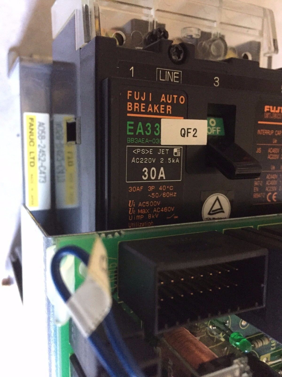 Fanuc A05b-2452-C473 Unit,Fanuc A20b-1007-0800/02B,Ea33 Qf2,Ao