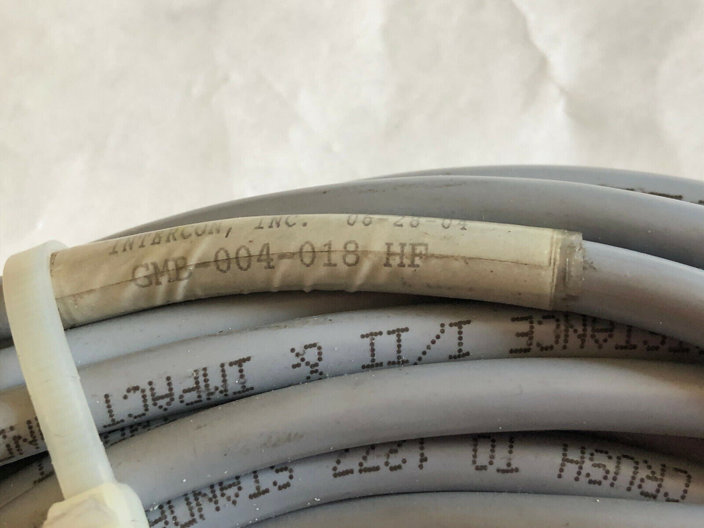 New Robotic Gmb-004-018 Hf,E63634 Machine Cable Assembly Cordset Intercon,Ew