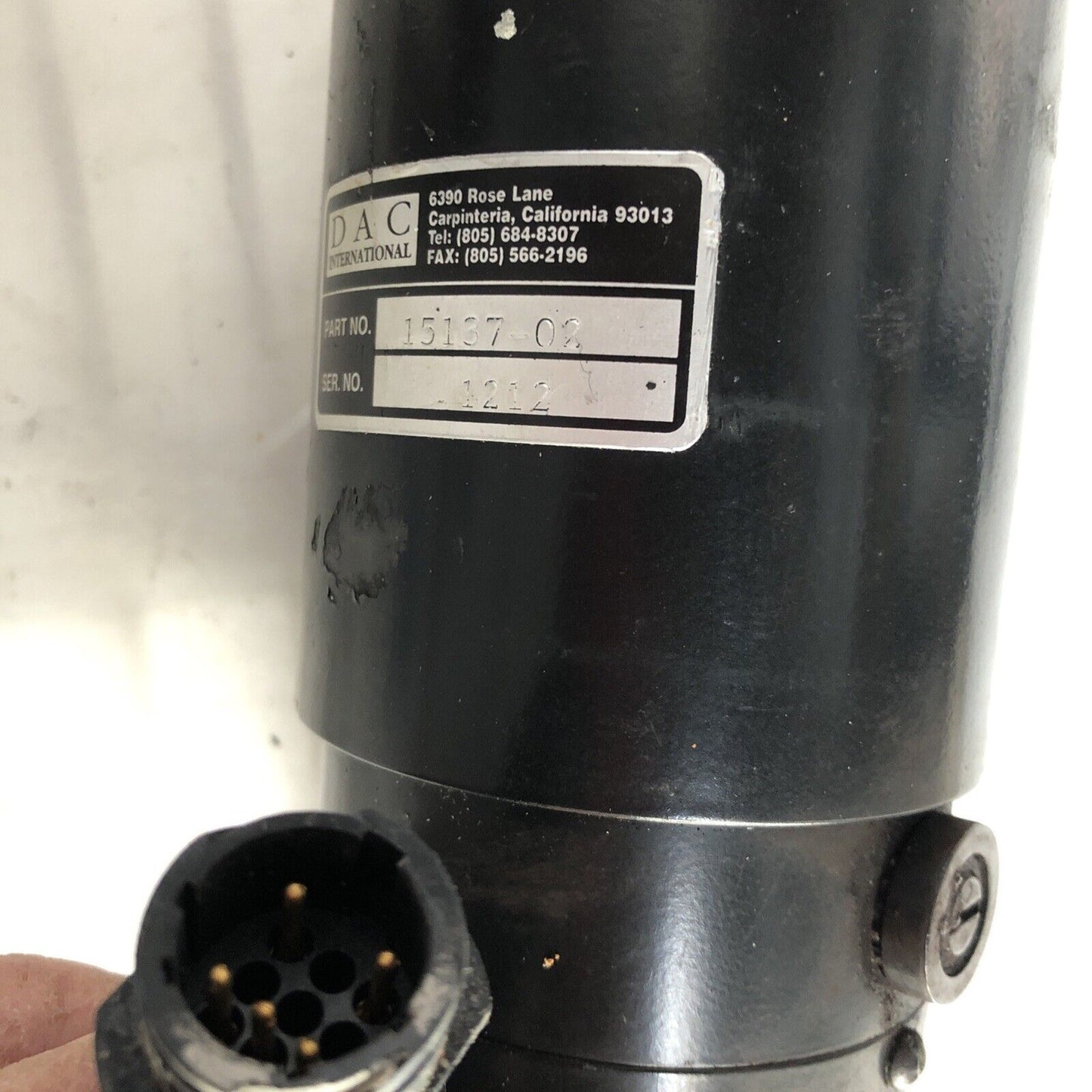 Dac 15137-02 Servo Motor, Shaft Diameter: 1/2", Shaft Length: 1-1/2",Fd