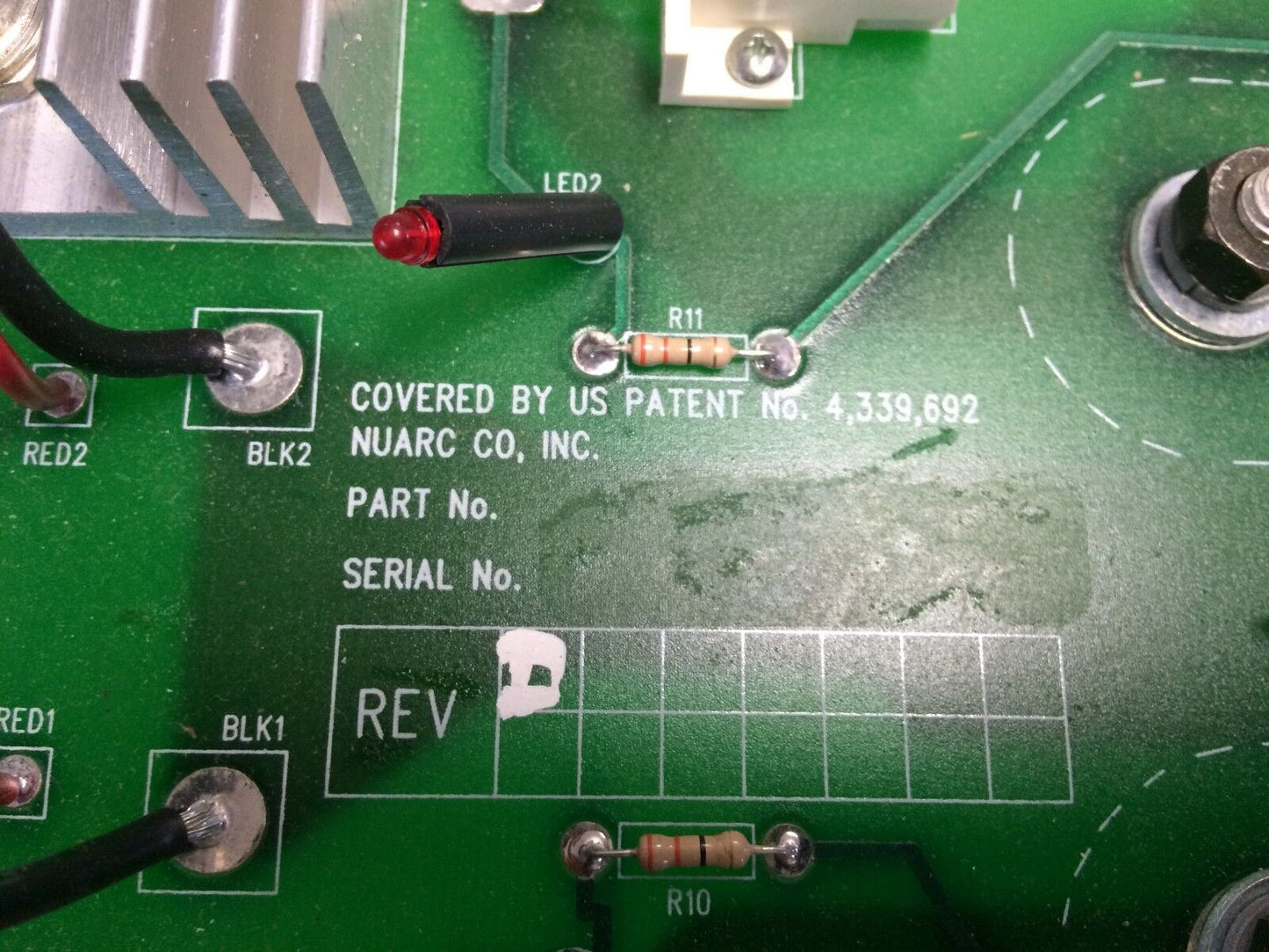Nuarc Co 6Kw 220V Nuarc Kt4 Power Supply Pcb Board 4,339,692,Bv