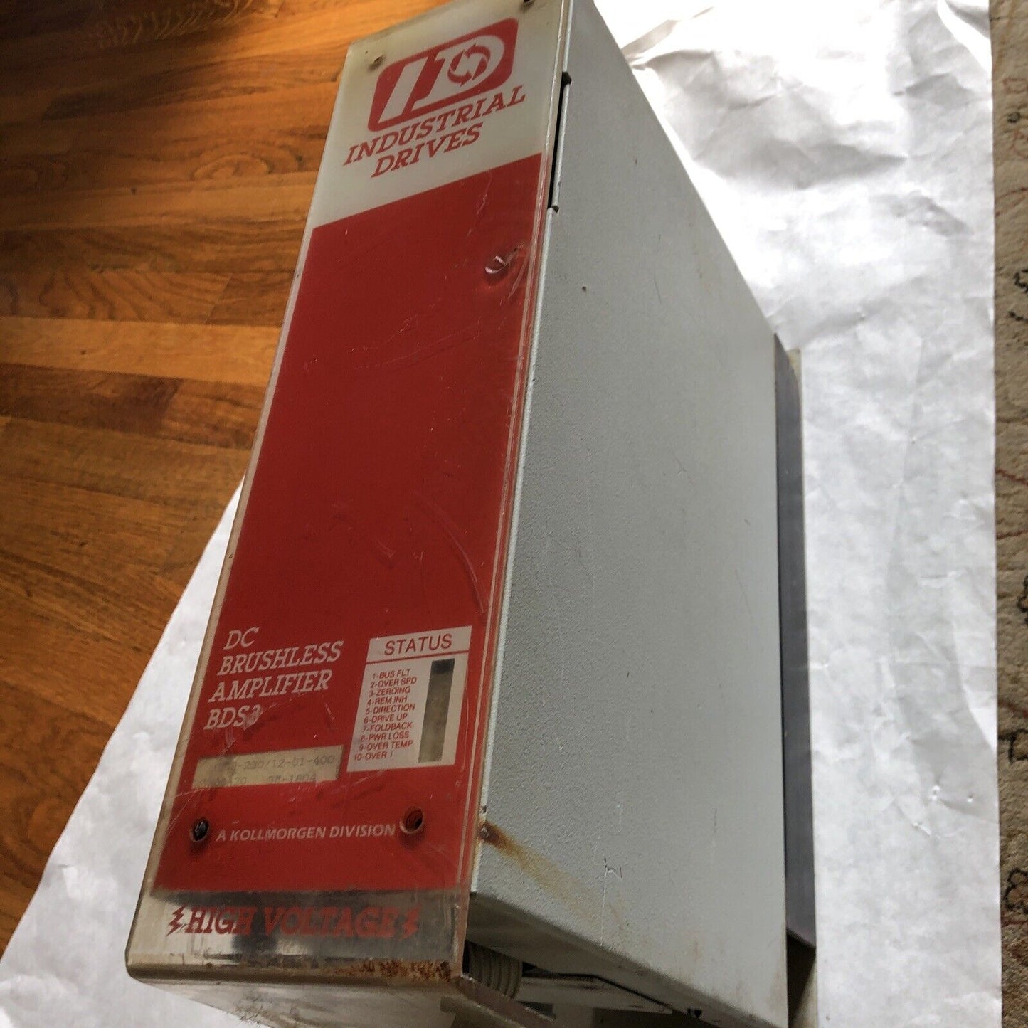 Kollmorgen,Industrial Drives Bds3-230/12-01-400 5100A20,Id Bds3,Dc Brushless,Bd