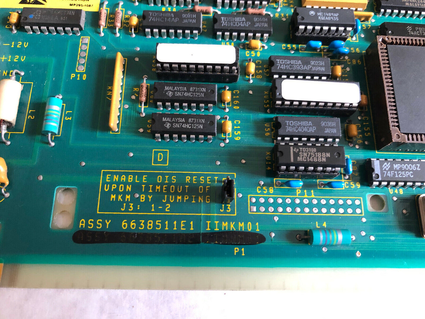 Bailey Controls 6638511E1 Iimkm01,Ps1249657  Ois Control Board,En