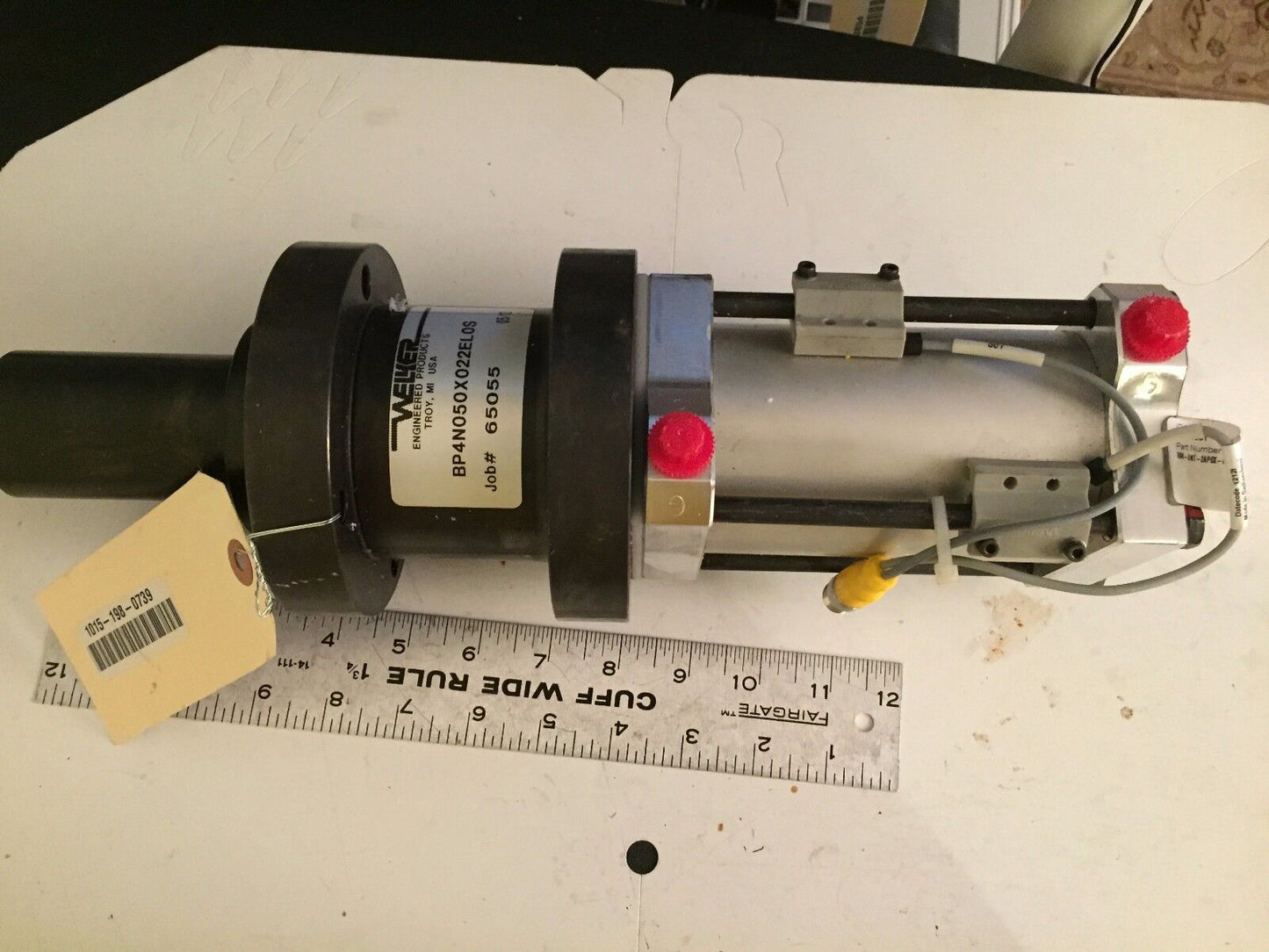 Welker Bp4n050x022el0s,65055,Bim-Unt-2Ap6x-0.2M-Rsc 4.4T Lock Out Cylinder,Aq
