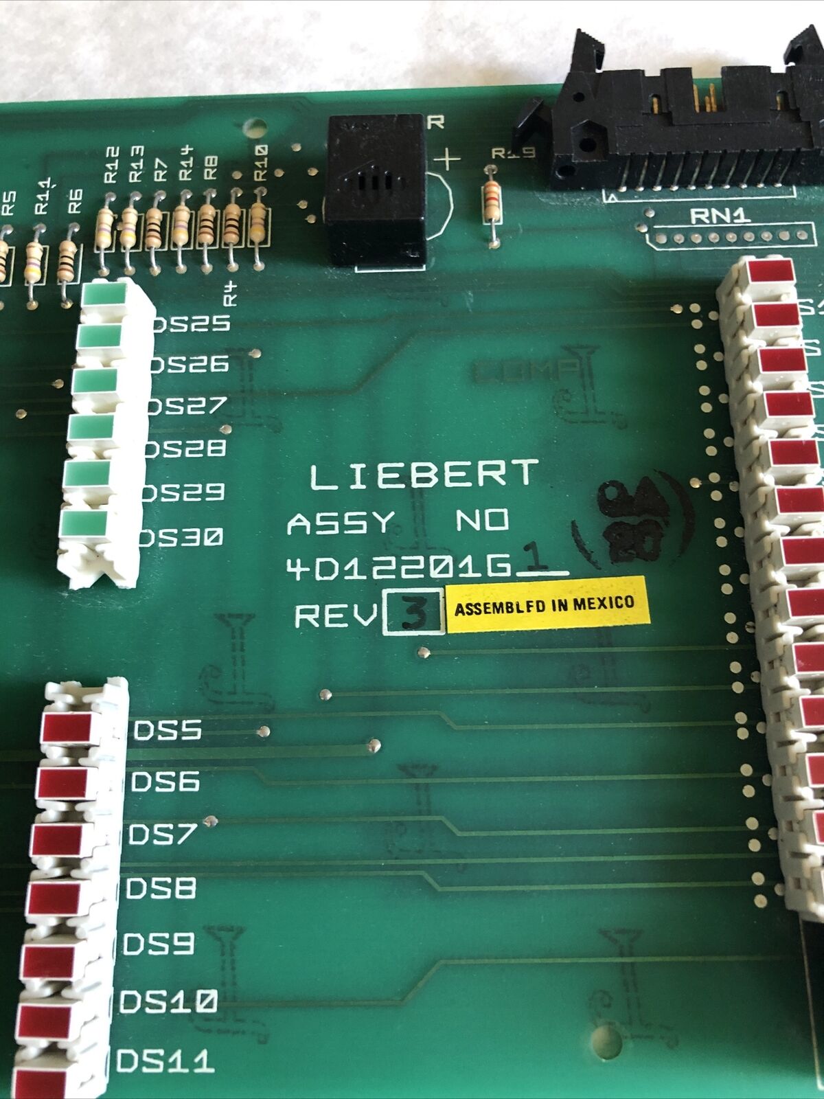 Liebert 4D12201g1,Liebert  4D12201g Pc Board Display Card Lvl1,Bb