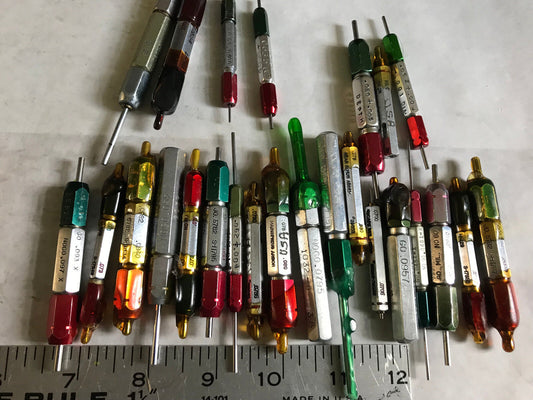 Lot Plug Gage Go Nogo Van Keuren .093,097,0932,062,0795,078,079,062,071,073,Es