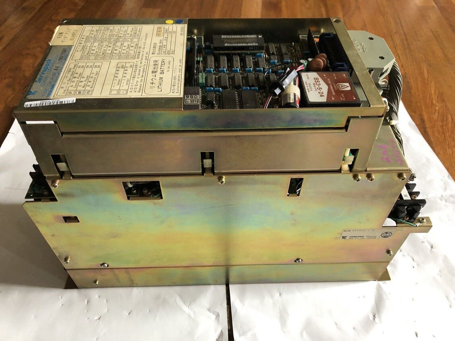 Yaskawa Cacr-Sr 44Tz9sfy03a,Cacr-Sr 44Tz0sfy03a,Yaskawa Cacr-Sr Servopack,Al