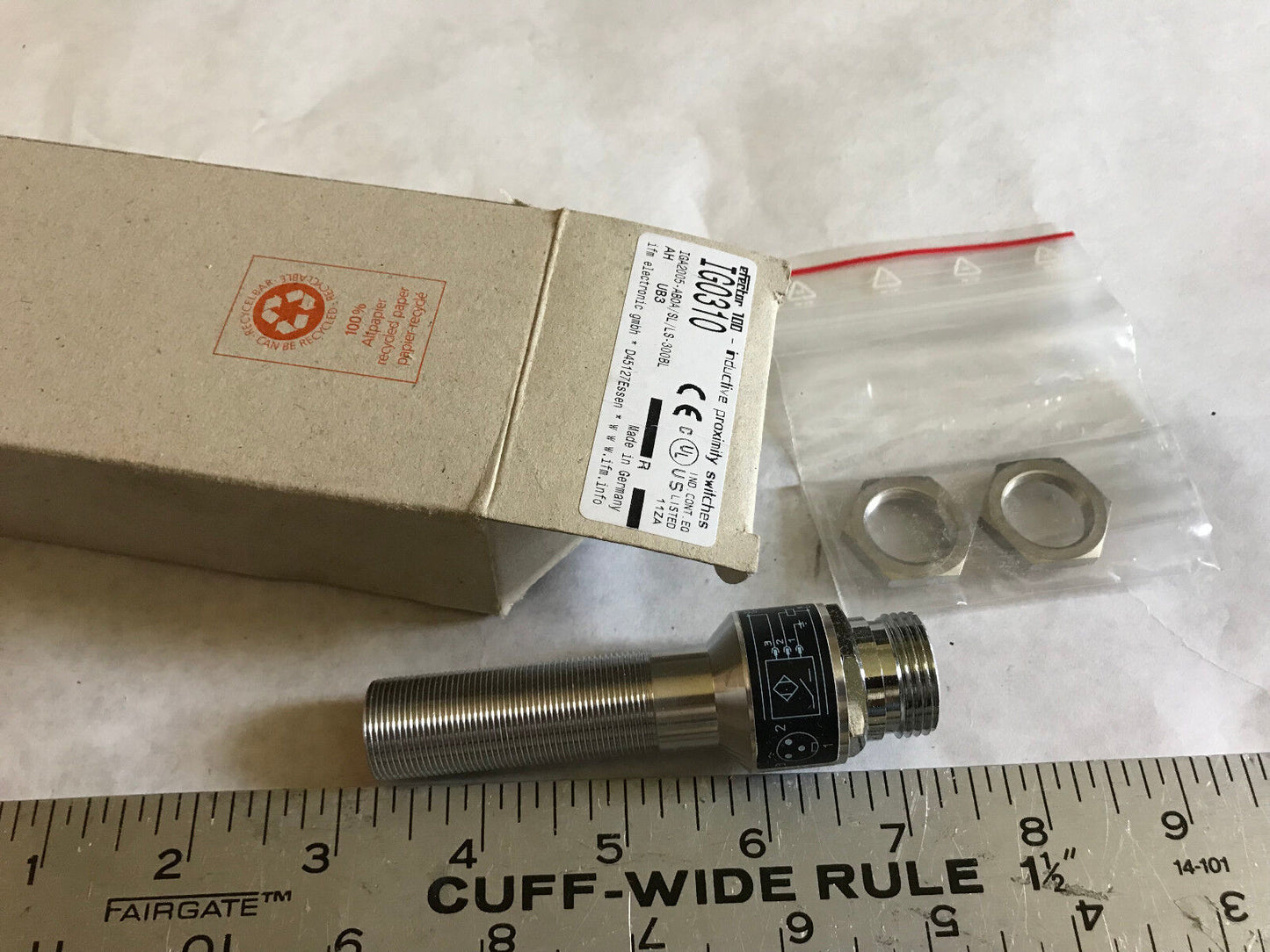 New Efector Ig0310,100 Ig0310 Inductive Proximity Sensor Iga2005-Aboa/Sl,Eq
