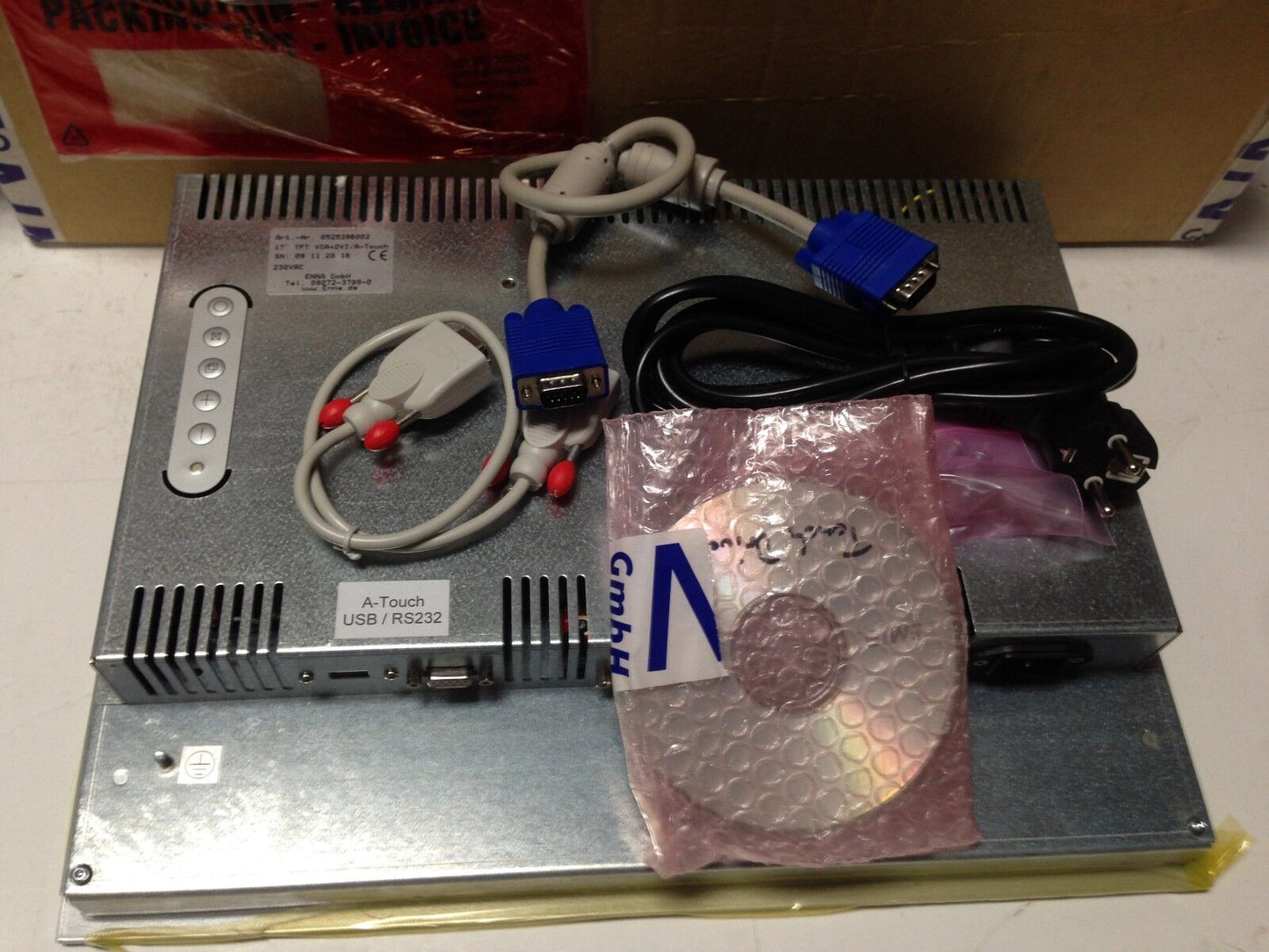 New Enna Gmbh 0525396002 Color Operator Interface Touchscreen, 230 Vac,Db