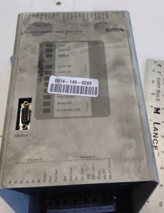 Aeg Modicon Dr-D010-001 Cyberline 1000D Servo Drive As-012B-201,(Repaired),Fl,Fk