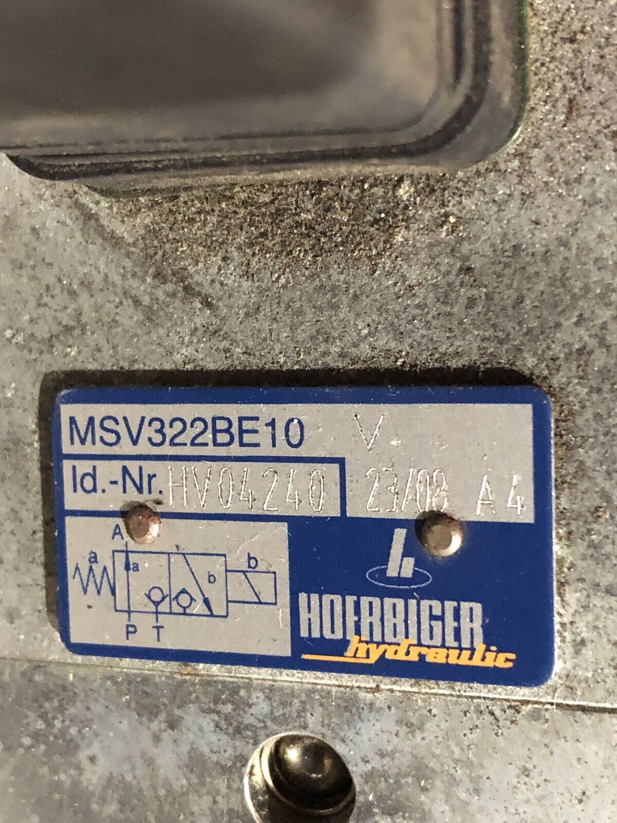 New Hoerbiger Msv322be10,Msv322pc10v,Kn1226 Hydraulic Solenoid Valve,280848,To
