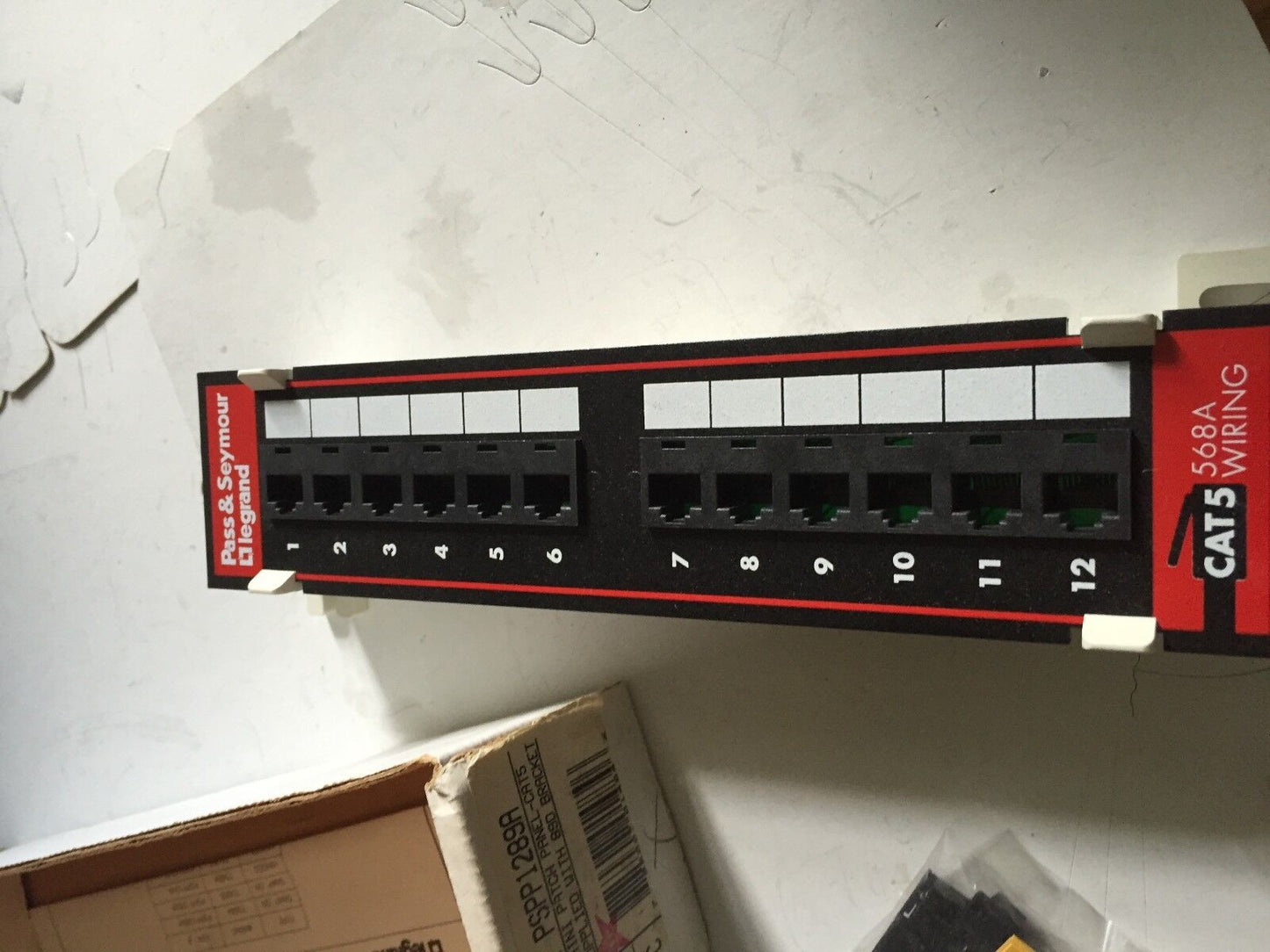 New Legrand  Pspp1289a Pass & Seymour  Patch Panel,Be
