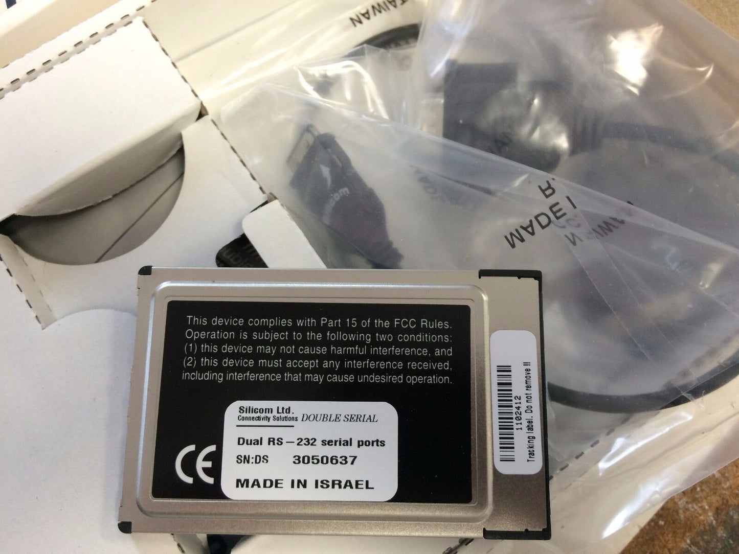 New Silicom Dual Rs-232 Serial Ports Ds Double Serial Rs-232 Serial Ports ,Bw
