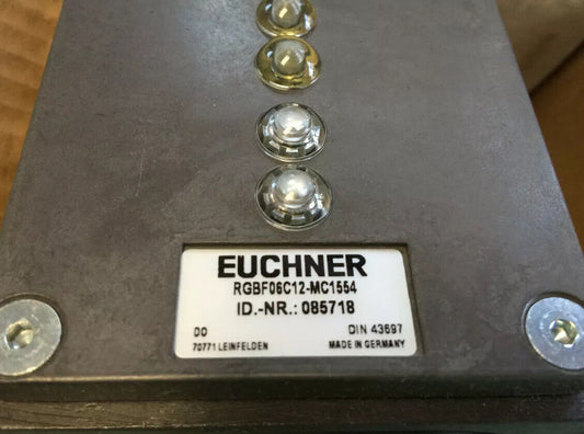 New Euchner Limit Switch Multiple Precision Rgbf06c12-Mc1554,085718,De