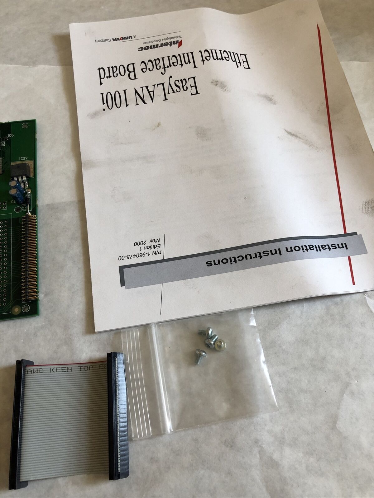 New Intermec 1-971614-90 E Easylan 100I Ethernet Ycl Ptc0001,1-971614-00 P02,Fj