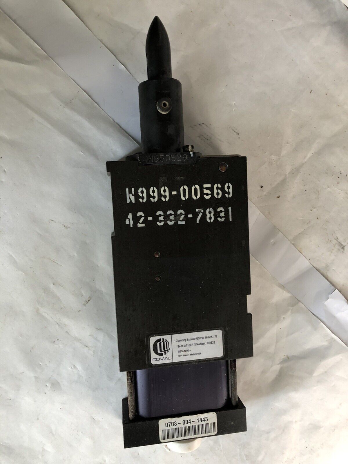 N950529 Comau W999-00569 W514-N-00 Pneumatic Hook Pin Clamp,N950529 239528,Dd