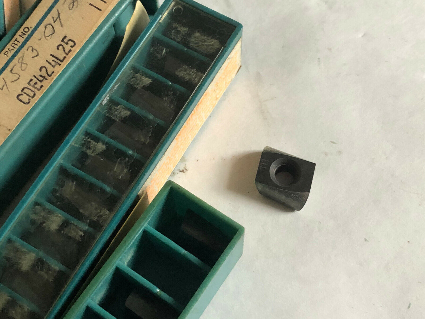 New Lot 50 Ingersoll Cde424l25 Carbide Inserts, Grade 111 ,Sv
