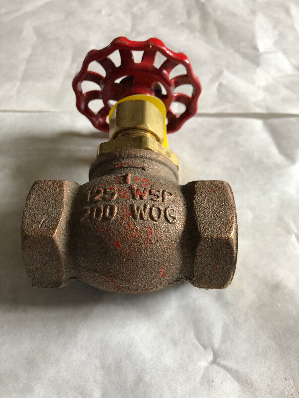 New 1" Npt United Randleman 125Sul Globe Valve,Sweat Stop Valve 125 Wsp 200,Aj