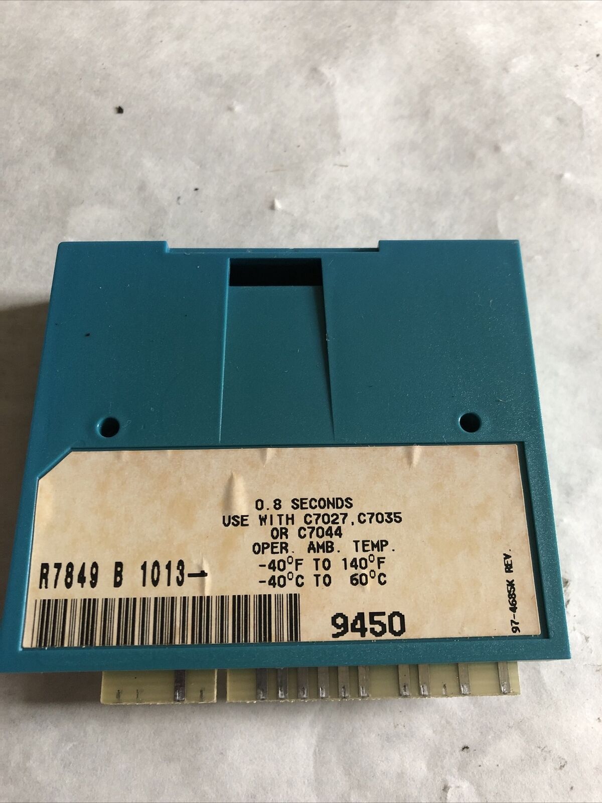 Honeywell R7849 B 1013 Ultraviolet Flame Amplifier R7849b1013,Eg