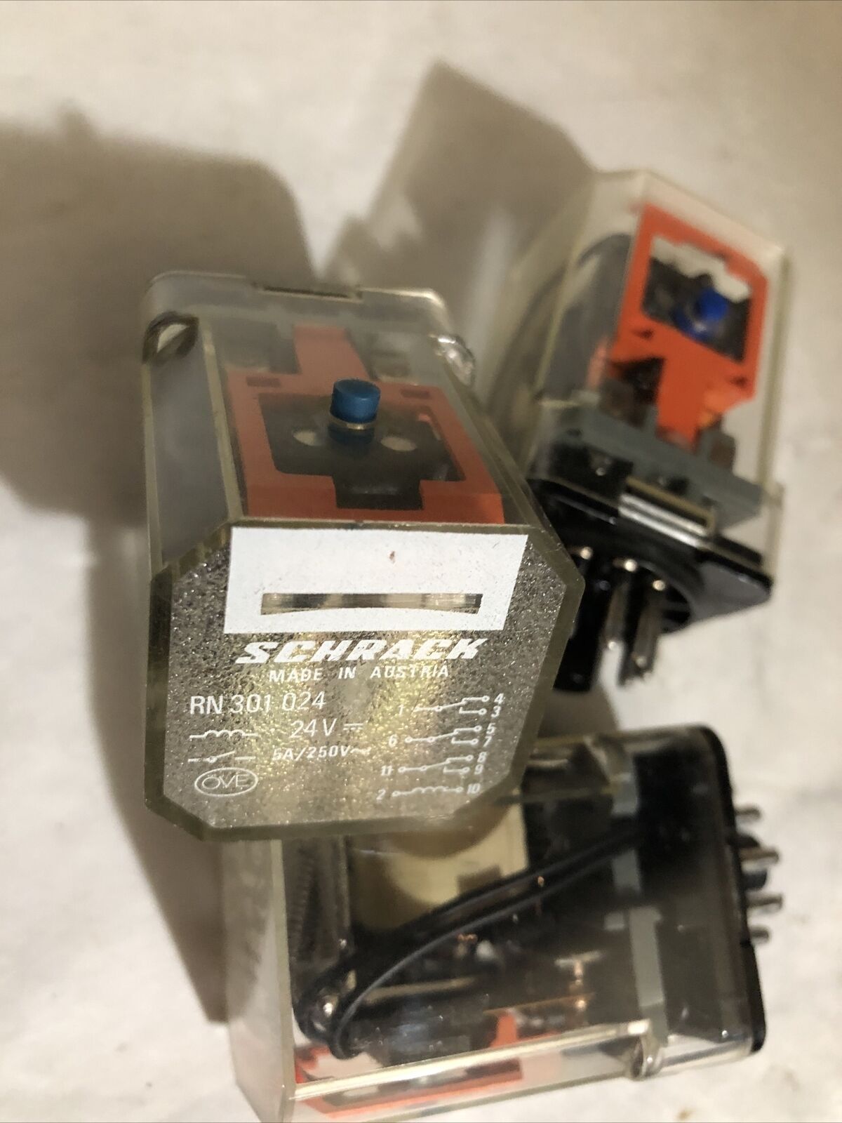 Lot 3 Schrack Rn301 024,One Is Rl301024, One Is Pn301024,24V Relay,Bq