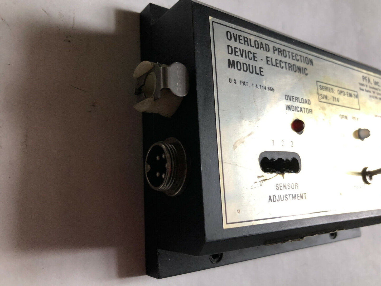 Pfa Overload Protection Electronic Module Pfa Opd-Em-24,Pfa 0Pd-Em-24,Tj