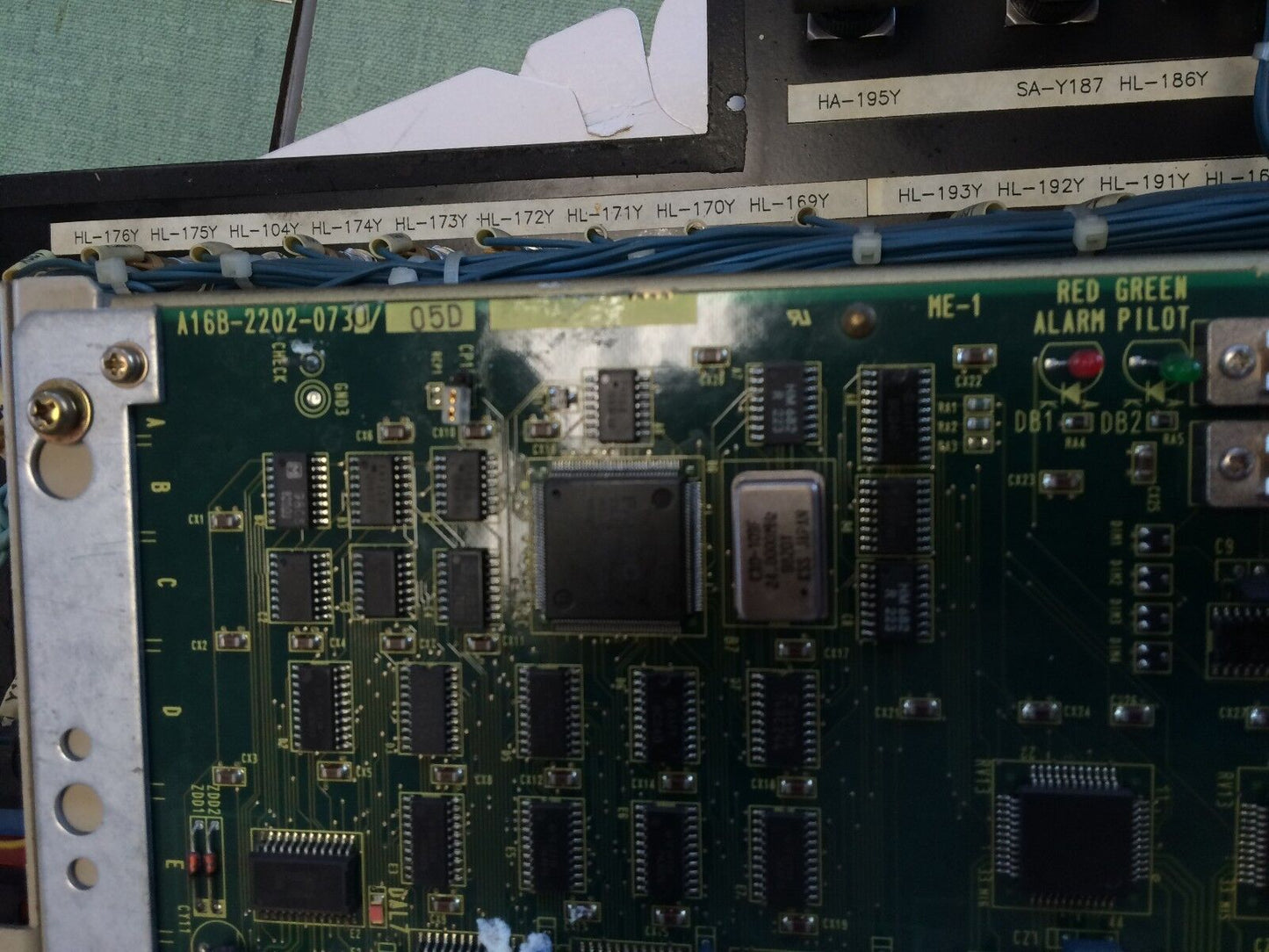 Horizontal Maching Center Operator Panel Fanuc A16b-2202-0730 /05D,Cg