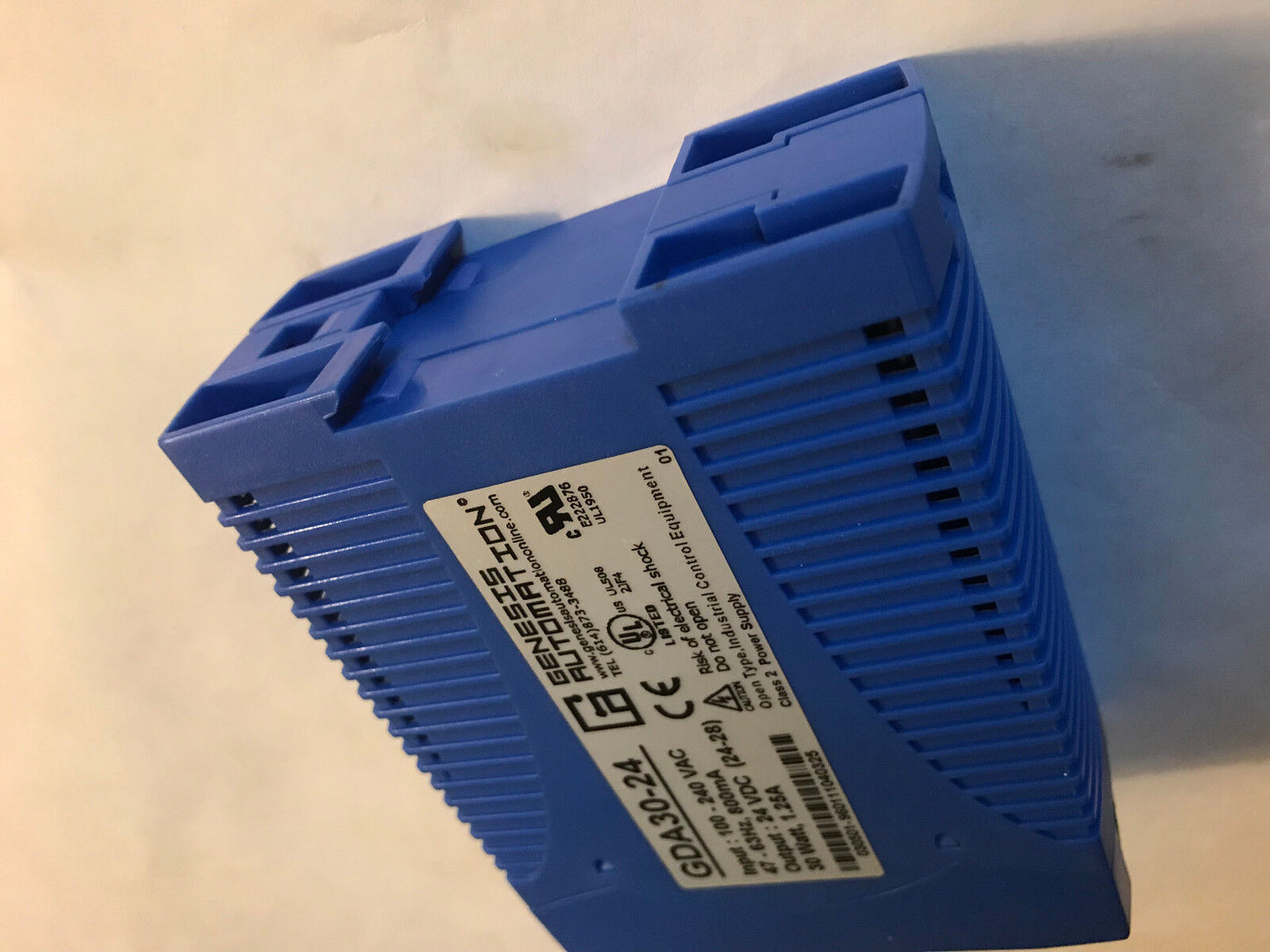 Genesis Automation Gda30-24,24V Dc Power Supply (Input: 100-240Vac 63Hz),Et