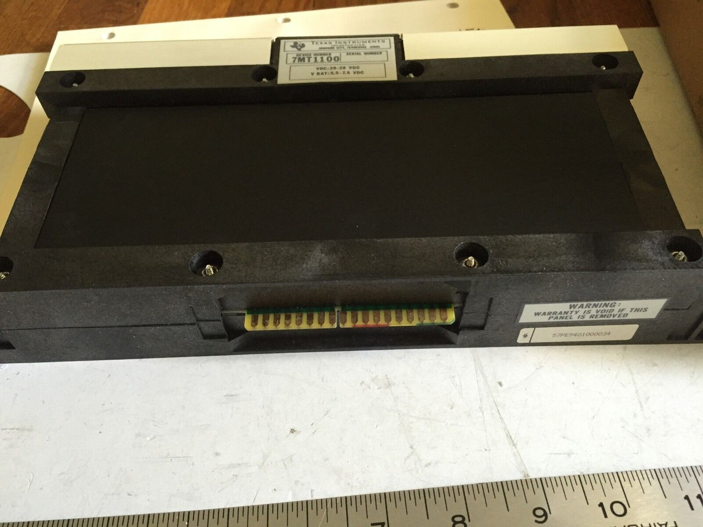 New Texas Instruments 7Mt1100, Siemens 7Mt-1100 Input Module Pulse 8Point,Df