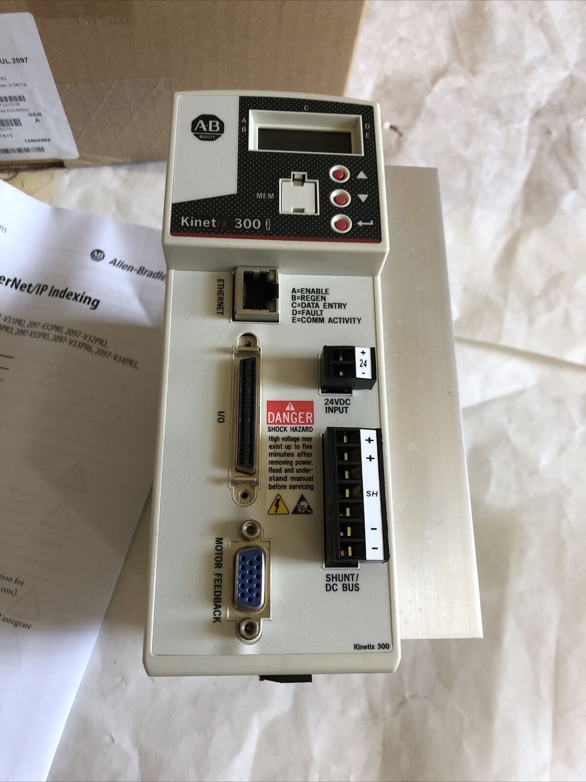 Allen Bradley 2097-V33pr5,Kinetix 300,Fi