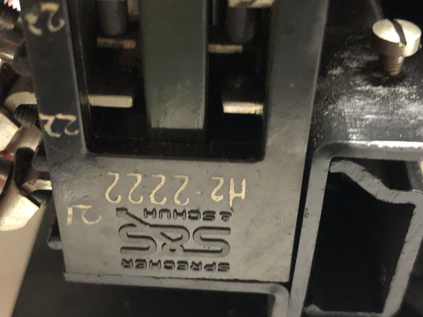 Vintage Sprecher & Shuh Starter Ca, 40A,500V,92W,Ca 9419802/1,92Vac-Coil,50Hz,Ey