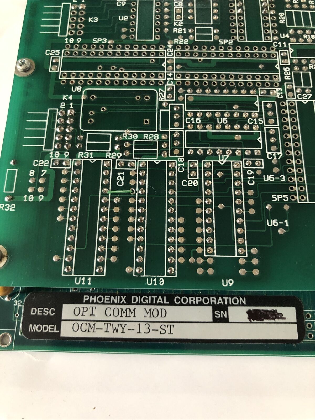 Ocm-Twy-13-St Phoenix Digital Fiber Optic Communications Opt Comm Mod,De