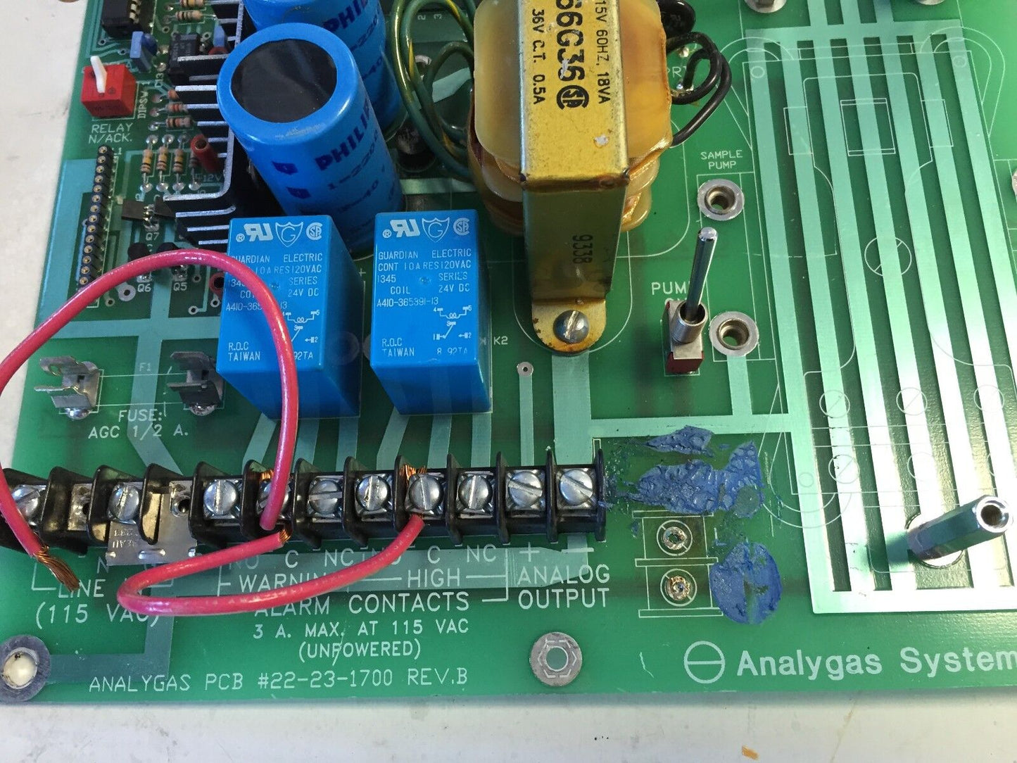 Analygas Systems 22-23-1700,Analygas Systems 22-23-1700 Rev.B ,Fk
