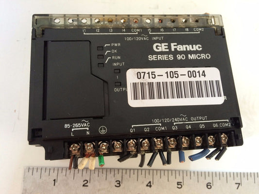 Ge Fanuc Ic693uaa003bp1 Programmable Controller Series 90 Micro,Ec