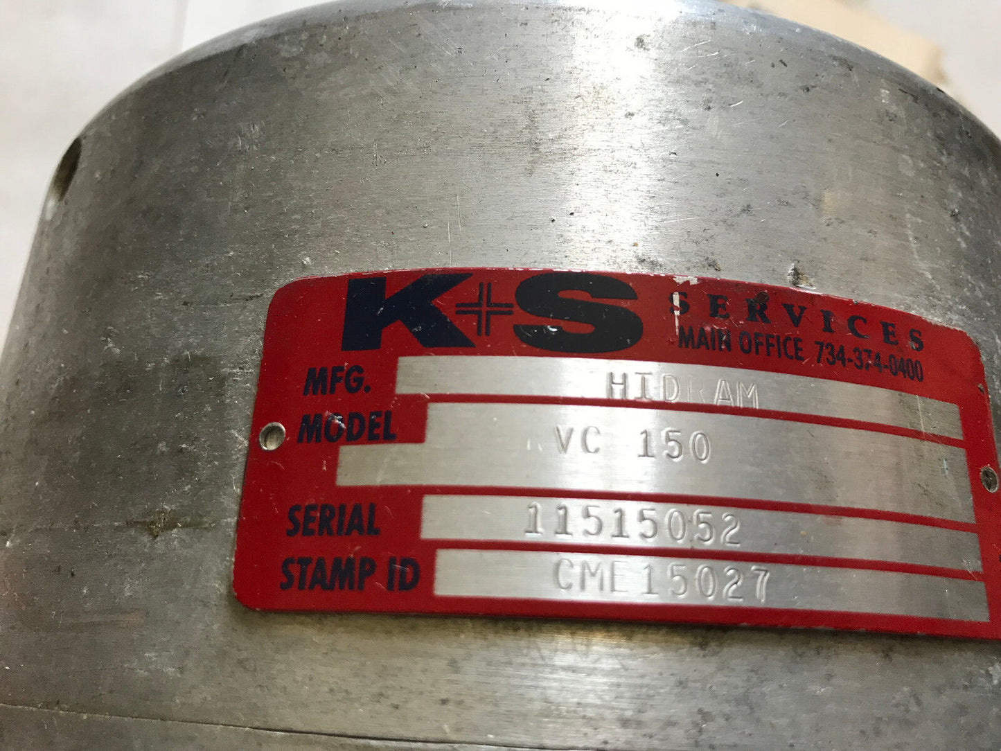 K+S Hidram Nvc150,K+S Vc150 Hydramatic Nvc-T50 Hydraulic Rotary Valve 5000Rpm,Ah