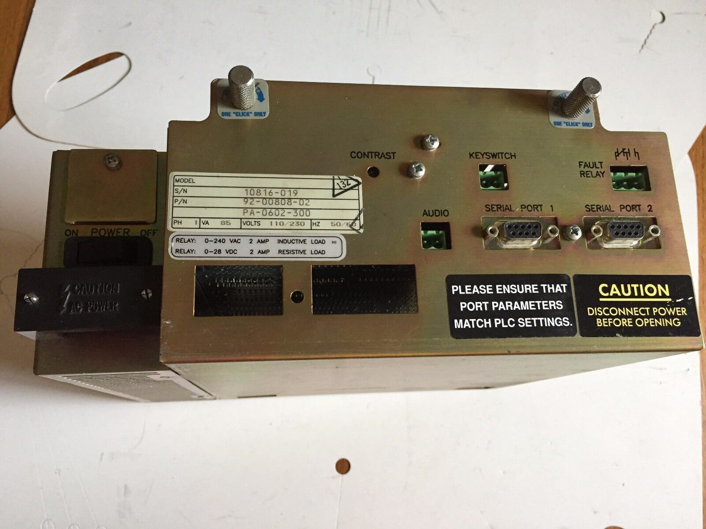 Modicon Mm-Pma2-300,92-00808-02,Interface Pmate+ Compact Ii Crs (Plc Only),Sc