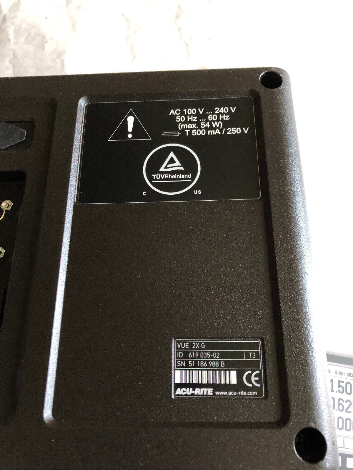 New Acu-Rite 619 035-02 Vue 2X G Operator Panel,Acu-Rite 619 035 02,Vue 2Xg,Tg