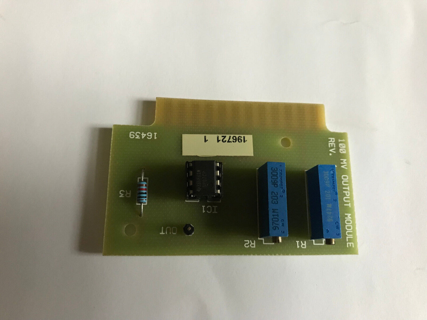 Mikul 100 Mv Output Module Circuit Board Pc 100 Mv  Rev. 1,16439,St