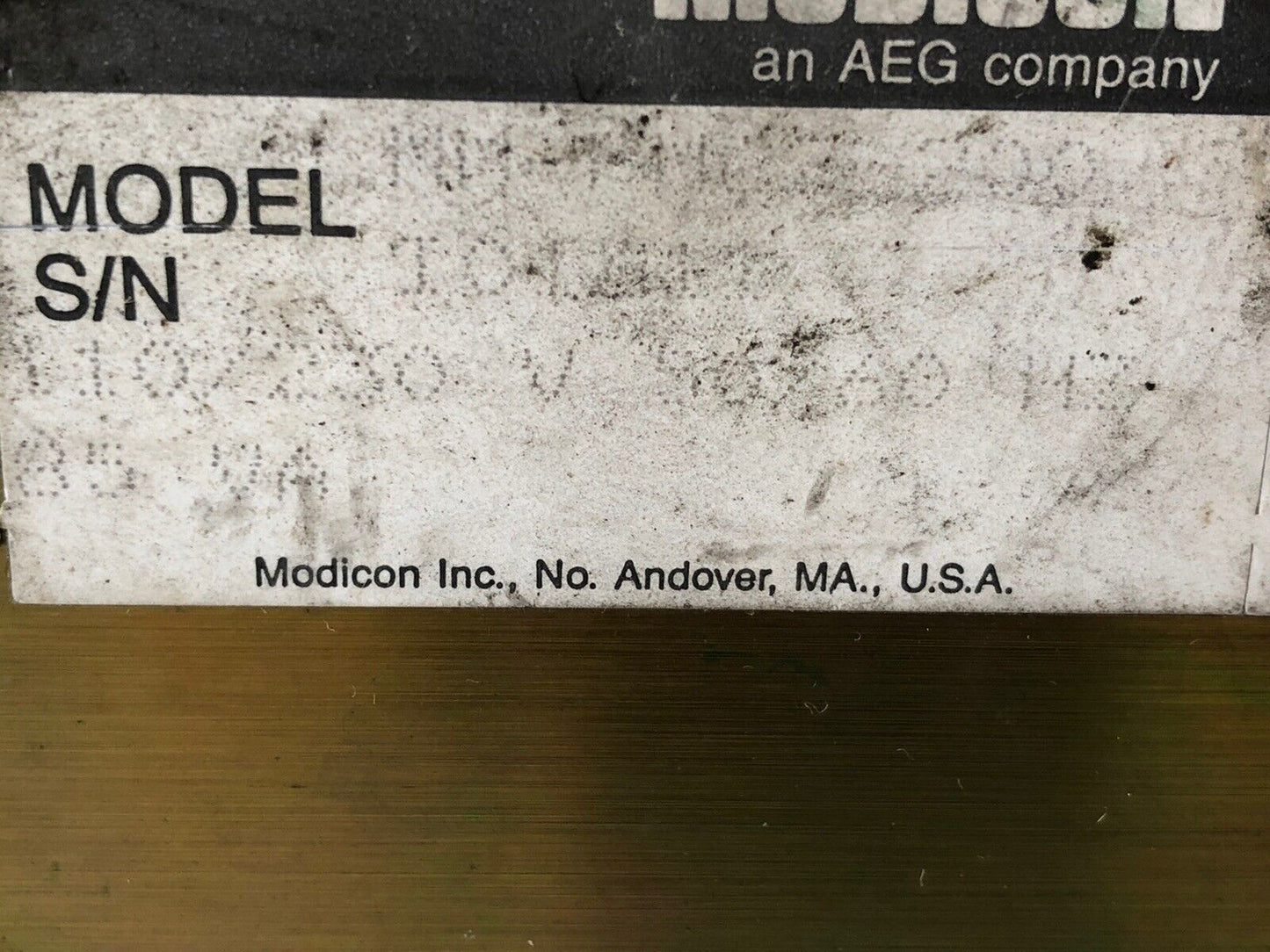 Modicon 92-00597-05 Operator Interface Panel Power Supply,73560 3L77,Ei