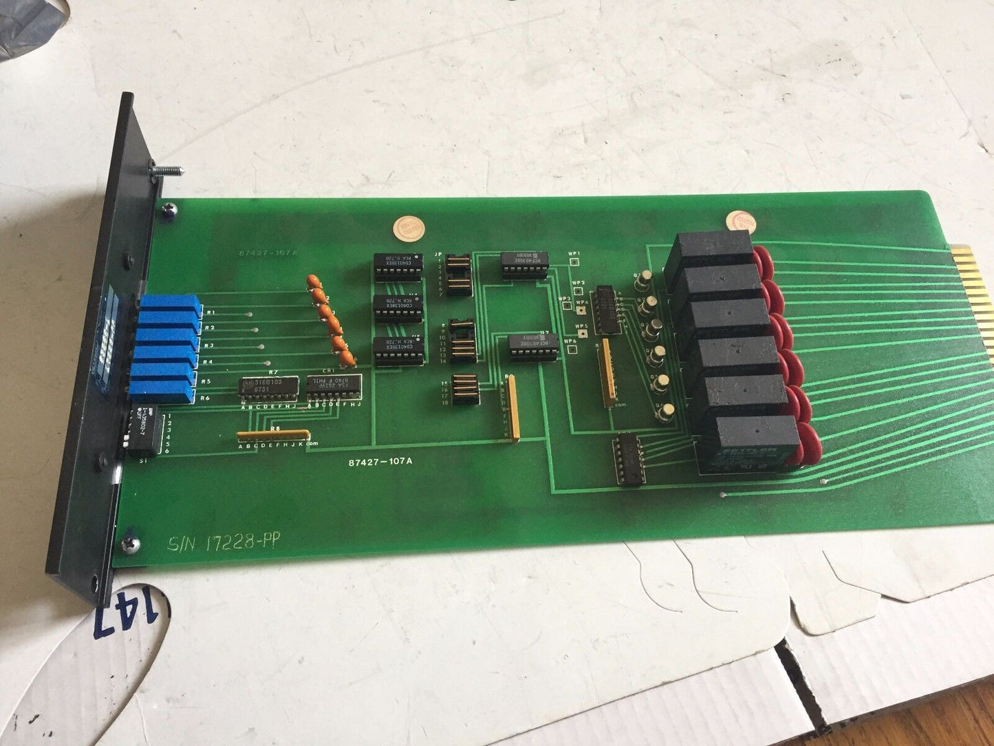 Vitec 53266-1,Vitec 87427-107A Relay Module Pcb Board,Ed