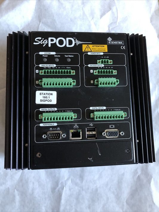 Sciemetric 1202 Mfg,24Vdc Sigpod Model 1202 Sigpod Analysis Tool,Er