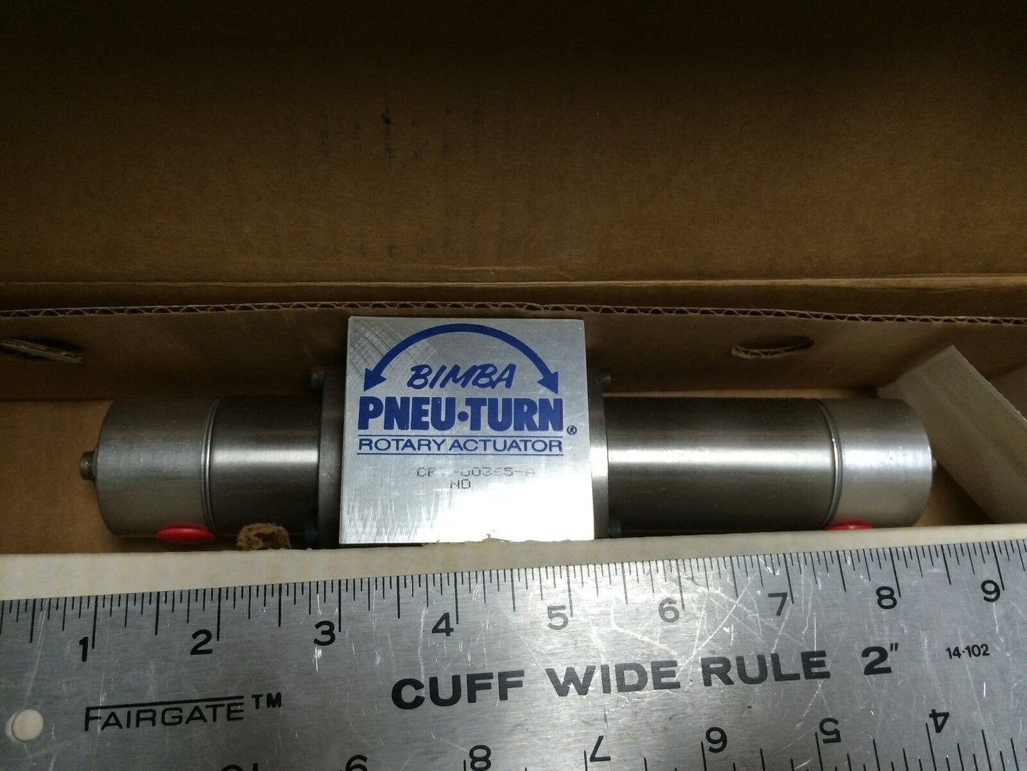New Bimba Cpt-00365-A Nd Rotary Actuator Pneu-Turn Bimba Cpt-O0365-A,Cpt00365,Sm