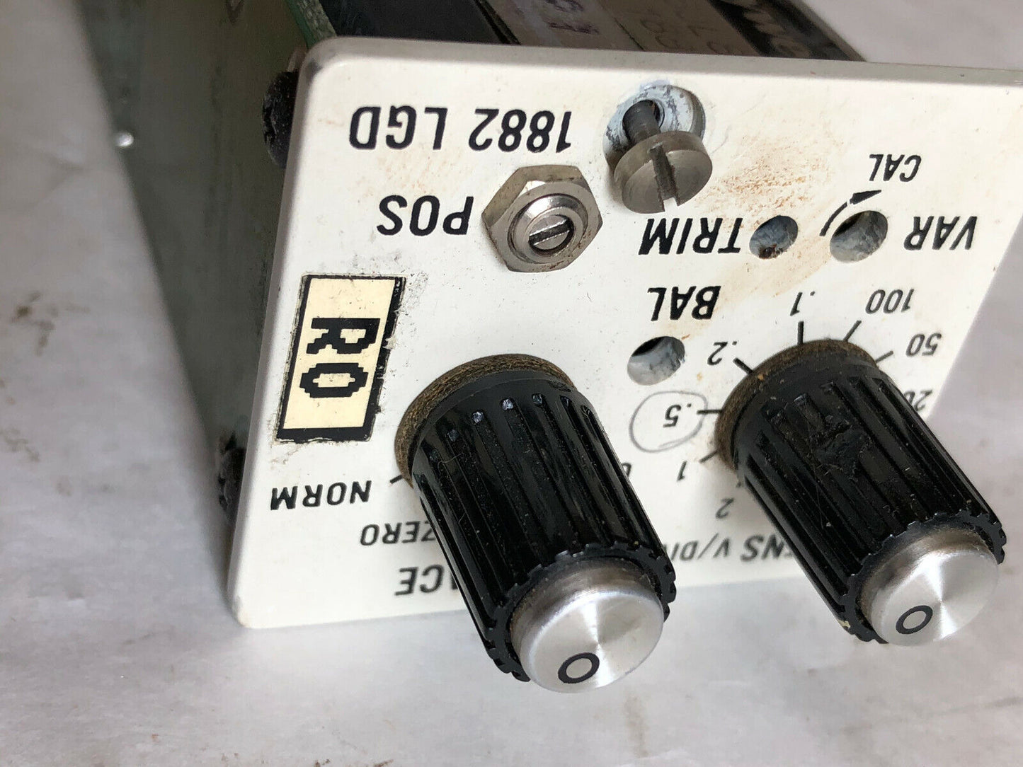 Honeywell 1882 Lgd Low Differential Amplifier,16776962,16776924-002,Cg