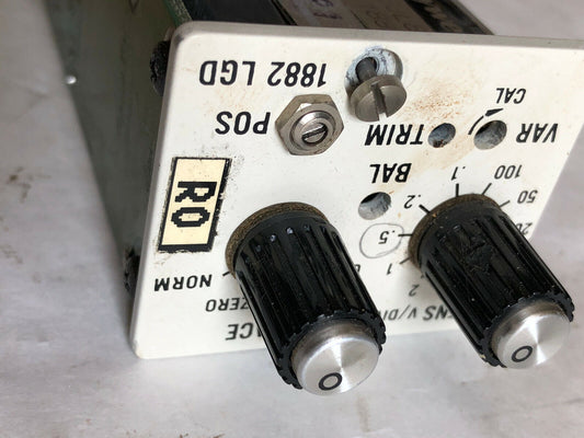 Honeywell 1882 Lgd Low Differential Amplifier,16776962,16776924-002,Cg