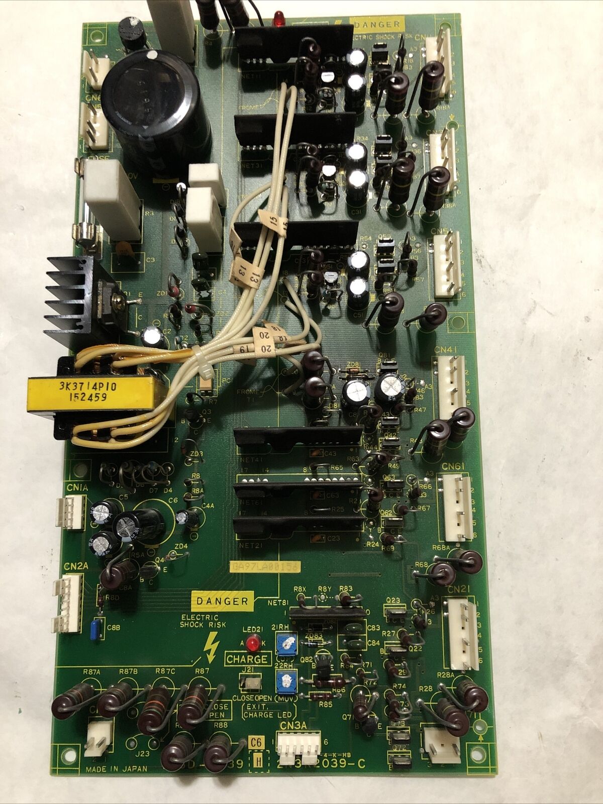 Toshiba Vt3d-2039, 2N3k2039-C Drive Control Board T-H-Mel-4-K-Hb,Dj