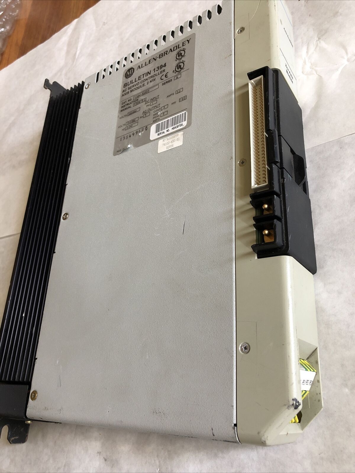 Allen Bradley 1394-Am03 A Servo Controller Axis 2.2Kw 3Amp,2Kw Axis Module,Bi