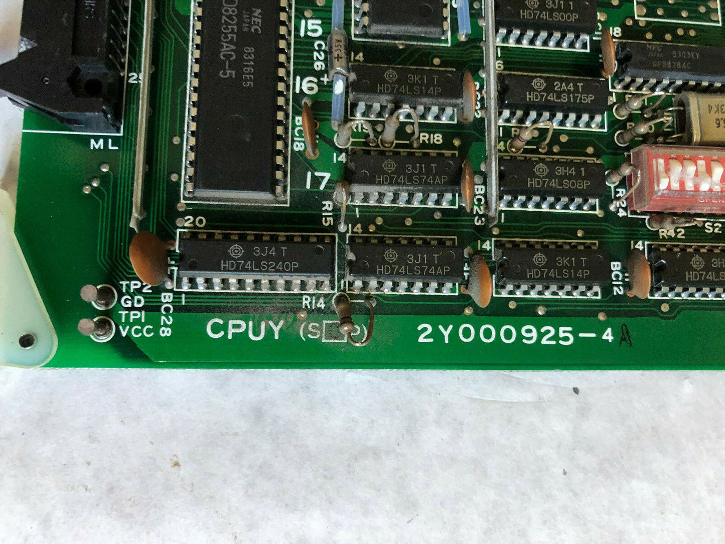 Hitatchi Cpuy 2Y000925-4  Plc Circuit Board,2Y000925-4A, Cpuy 2Y0009254,Tf