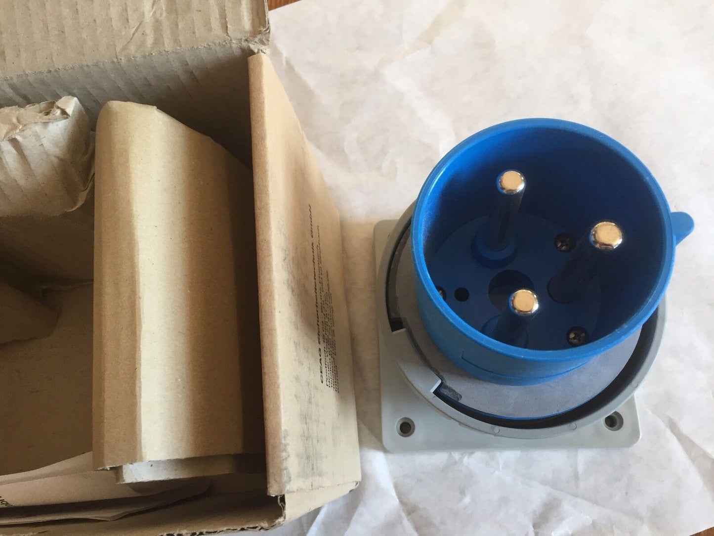 New Cooper Ch 3100 B6w,Ceag Ch 3100 B6w  Receptacle Watertight,Dl