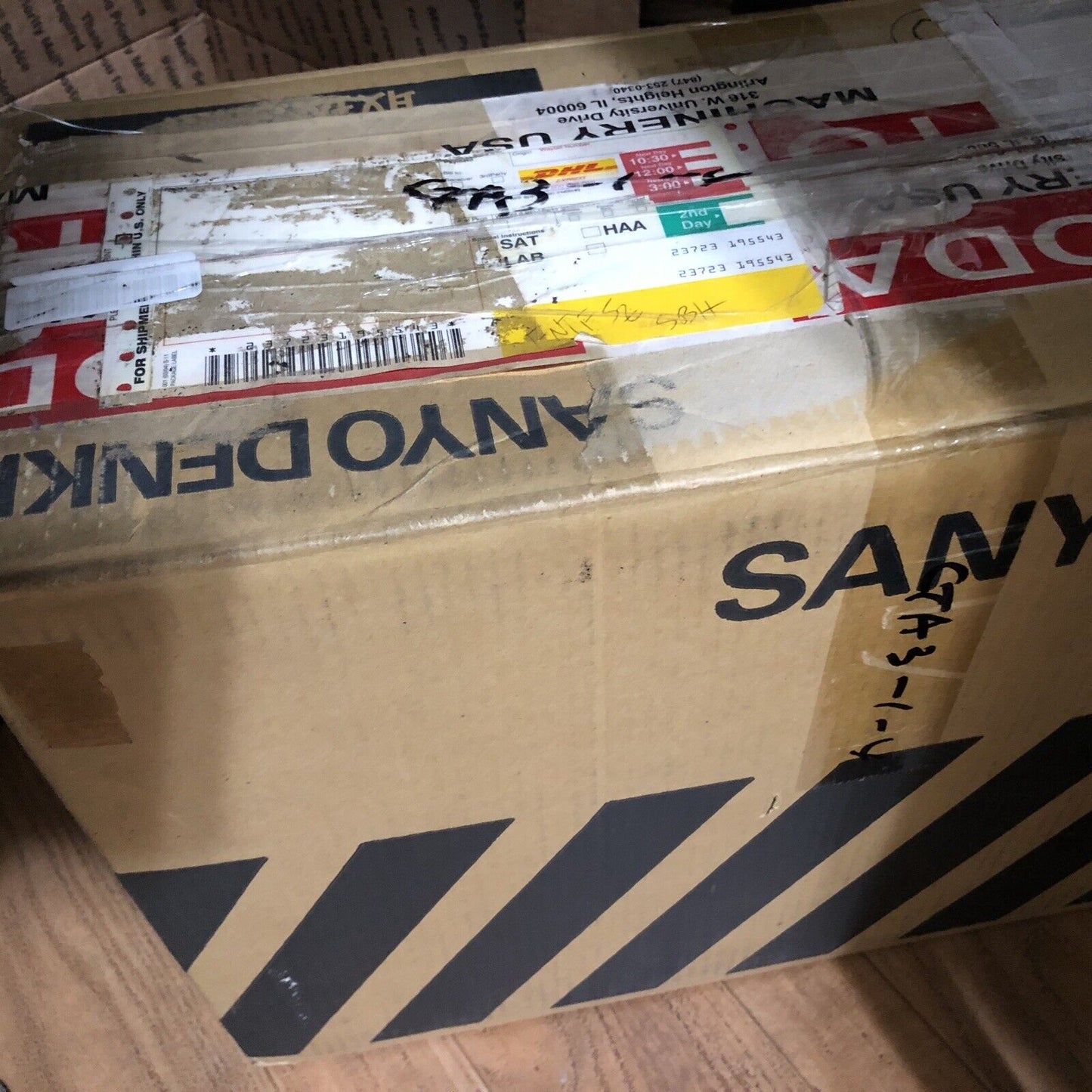 New Sanyo Denki Ba075ffwt522mc,Ba 075Ff Wt 522M Rev B Bl-Super Servo Drive,Bn