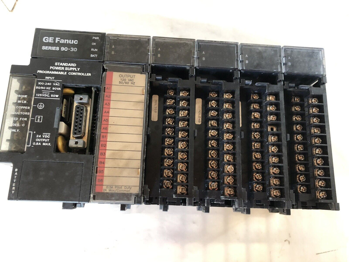 Fanuc Ic693pwr321s Series 90-30 Plc Ic693mdl240c,Ic693cpu311f,Ic693mdl240e,Dh